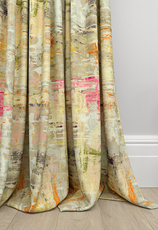 Abstract, Sherbert - Made to Measure Curtains